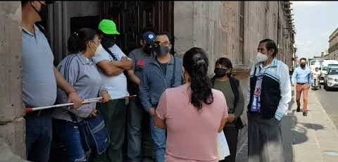 Se manifiestan de nueva cuenta los miembros de la Asociación de Invidentes