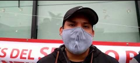 Extrabajadores de ETMSS toman de las oficinas de la Delegación Administrativa Secretaría de Salud