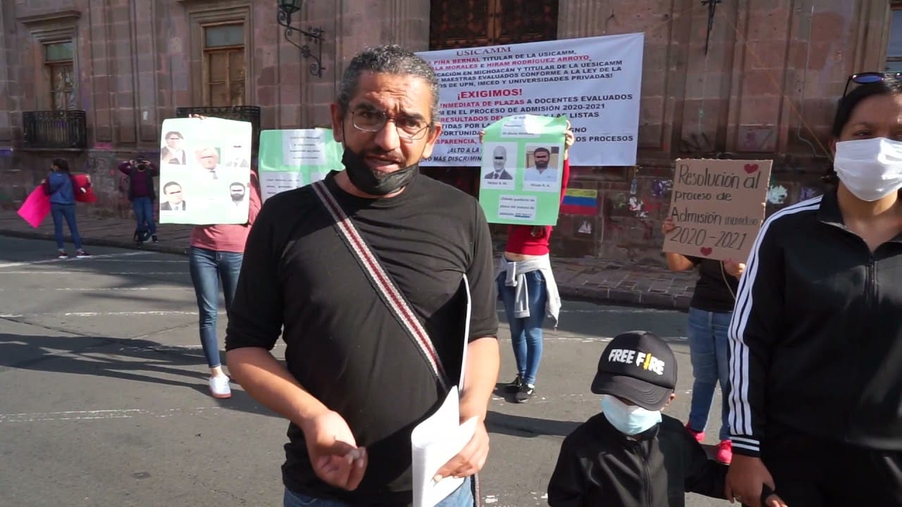 Maestros del USICAMM que fueron evaluados satisfactoriamente piden se les asigne las plazas correspondientes