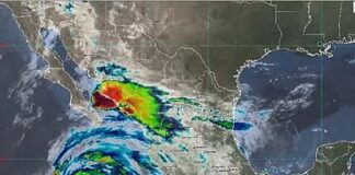 Alerta en costa michoacana por el paso del huracán Hilary