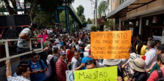 Sindicato de la Sección 18 Poder de Base Inicia Ciclo Escolar con Demandas y Compromisos