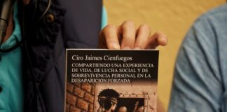 Presentan libro: “Experiencia de Vida, de la Lucha Social y de Sobrevivencia Personal en la Desaparición Forzada”