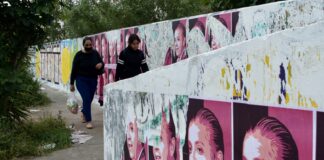 Vecinos expresan su descontento sobre carteles y pintas de figuras políticas