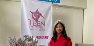 Primera michoacana que llegará a Miss Teen Universe