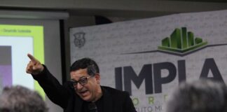 Conferencia del Dr. Juan Carlos Mora Chaparro, para presentar el Atlas de Riesgo para prevención de desastres naturales