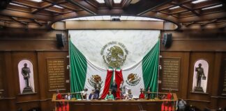 Al Heroico Colegio Militar, Presea Constitución de 1814, del Congreso de Michoacán