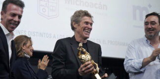 Williem Dafoe, una figura muy apreciada en Morelia.