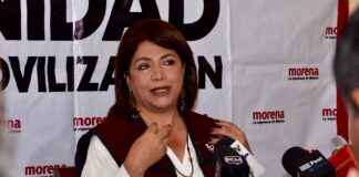 Con Calderón y Peña la delincuencia imponía candidaturas; ahora no, dice Fabiola Alanís.