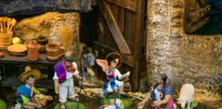 Nacimiento purépecha, una obra maestra en movimiento