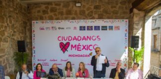 Presentación del equipo “Ciudadanos por México” en Michoacán