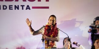 Arranca Sheinbaum campaña en Michoacán.