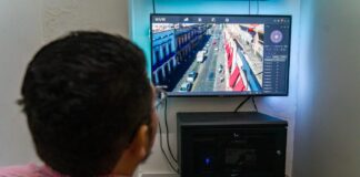 nauguran sistema de seguridad con circuito cerrado en el Congreso del Estado.