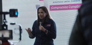 Ivonne Pantoja rinde informe legislativo: compromiso y resultados por Zamora