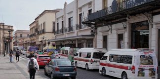 Movilidad en Morelia: el transporte público desbordado en el Centro Histórico
