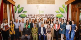 Congreso del Estado se compromete a atender política ambiental• Instala Primer Parlamento Abierto de Liderazgo Ambiental con la participación de 40 jóvenes michoacanos