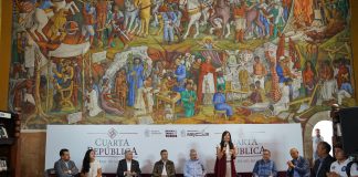 Presentan oficialmente en Pátzcuaro la editorial Cuarta República