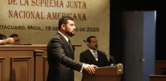 En representación del Congreso, Octavio Ocampo llama a la unidad y a la construcción de un Michoacán con paz y justicia