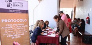 Busca Congreso del Estado generar una cultura de cero tolerancia al hostigamiento y acoso sexual*Contraloría Interna del Poder Legislativo realiza mesas de trabajo en la materia