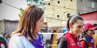 Fabiola Alanís felicita a la presidenta Claudia Sheinbaum por su primer informe de gobierno