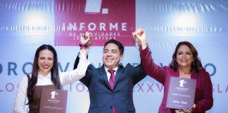 Iván Vera rinde su Primer Informe de Actividades Legislativas en el Congreso de Michoacán