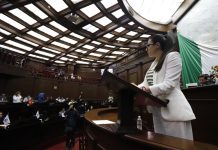 Presenta diputada Giulianna Bugarini, informe de actividades sobre su periodo al frente del Poder Legislativo.