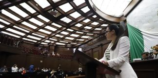 Presenta diputada Giulianna Bugarini, informe de actividades sobre su periodo al frente del Poder Legislativo.