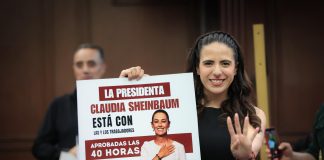 Tras aprobación de reforma, Giulianna Bugarini remarca que reducción de jornada laboral es un triunfo para la clase trabajadora