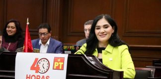 Diana Espinoza celebra aprobación de reducción de jornada laboral*”Desde el PT seguiremos trabajando por la dignidad laboral”, remarca.