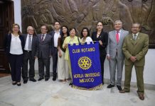 Sandra Arreola propone declarar el 23 ee abril como “Día Estatal del Rotarismo” en Michoacán