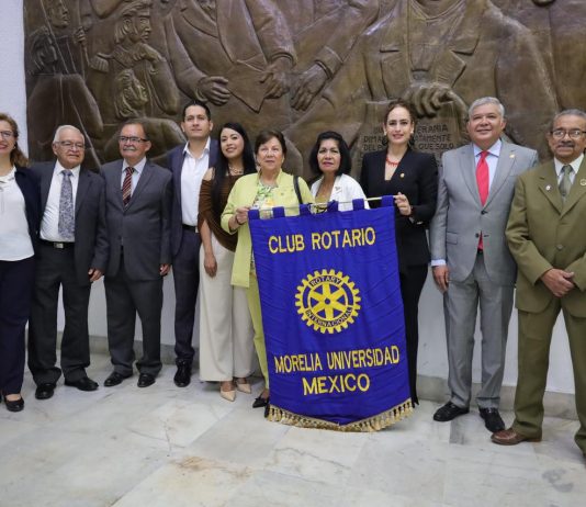 Sandra Arreola propone declarar el 23 ee abril como “Día Estatal del Rotarismo” en Michoacán