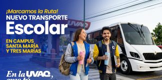 La UVAQ estrena transporte escolar
