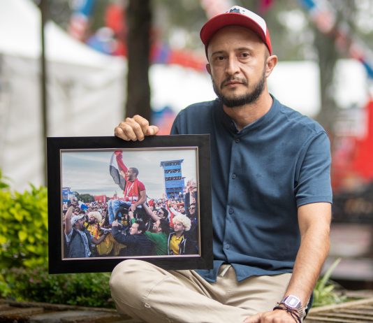 La fotografía que vio el Mundial de otra manera