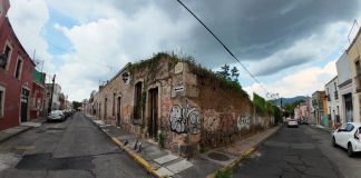 Lluvias evidencian deterioro en viviendas antiguas de Morelia