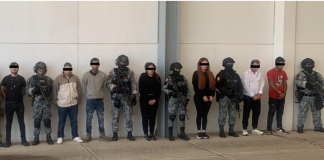Golpe al entorno familiar del CJNG en Michoacán: nueve detenidos en operación militar