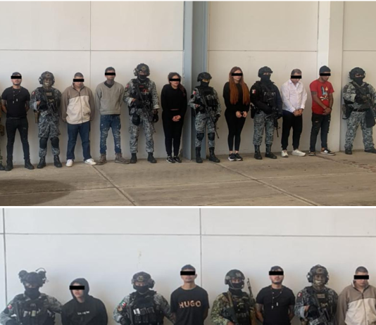 Golpe al entorno familiar del CJNG en Michoacán: nueve detenidos en operación militar